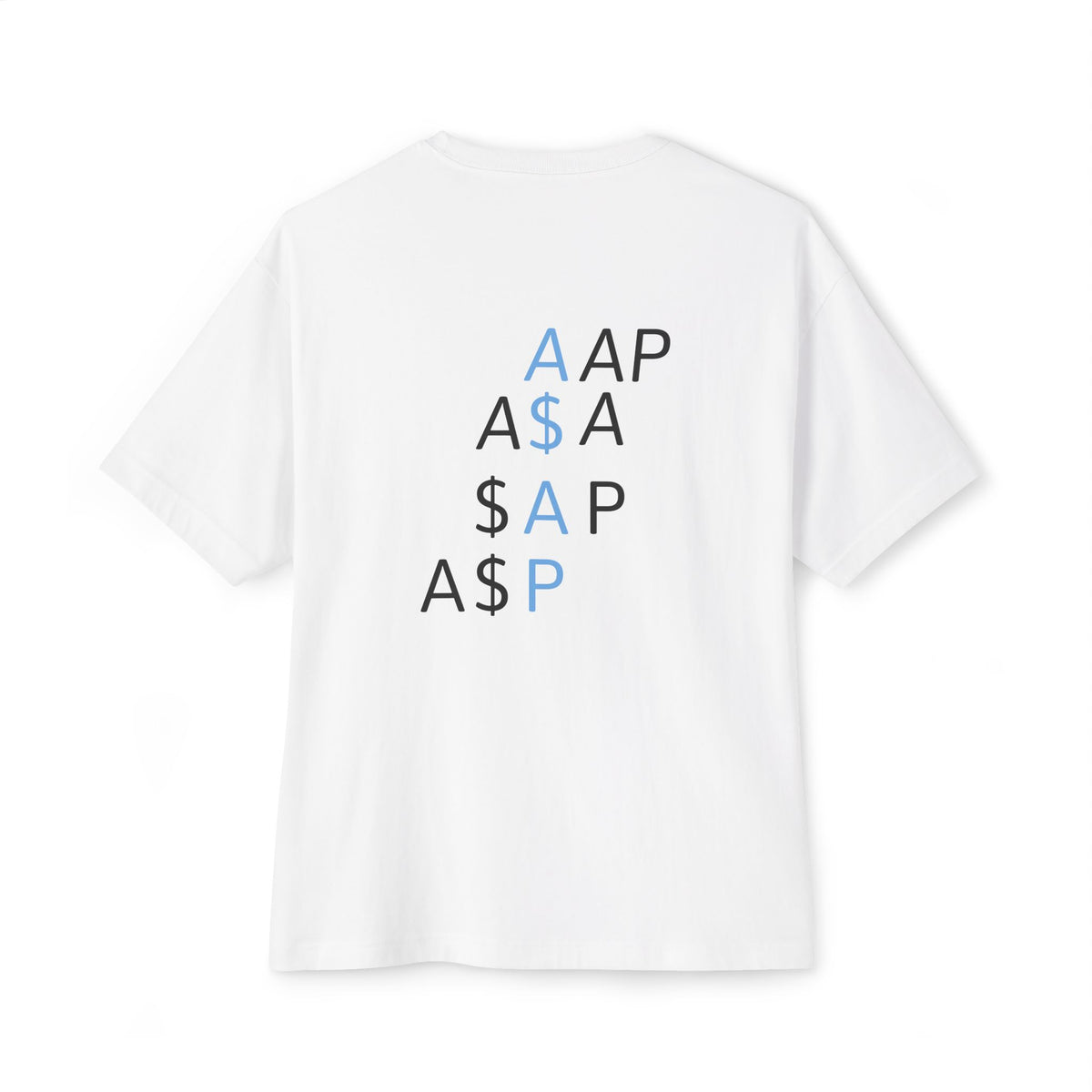 A$AP Unisex Oversized Boxy Tee