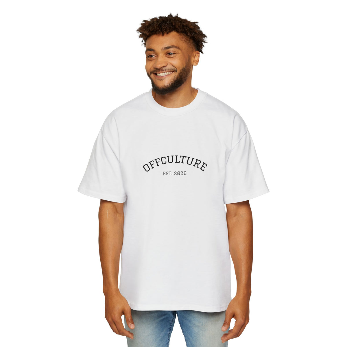 OFF CULTURE Skeleton Men's Heavy Oversized Tee