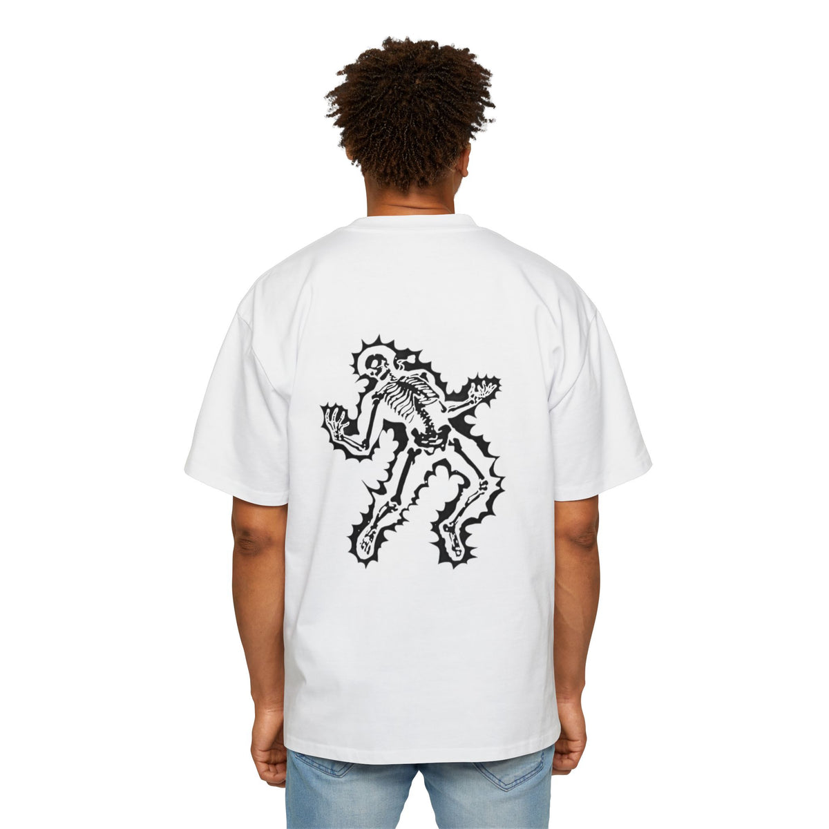 OFF CULTURE Skeleton Men's Heavy Oversized Tee